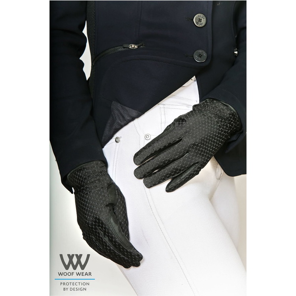 Woof Wear Zennor Reithandschuhe - Schwarz